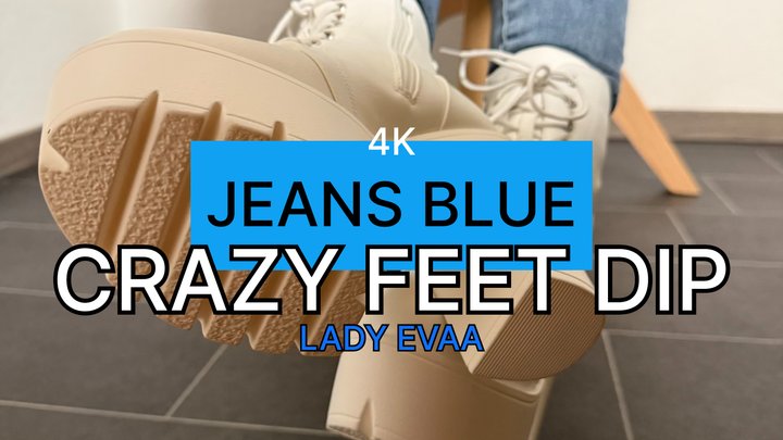 Sandstone Dip - Front Lace Build & Rugged Underside Angle | Lady Evaa | 4K Versi