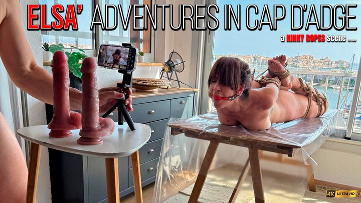 ELSAs' ADVENTURES IN CAP D'ADGE by BONDAGE KINK three parts of amateur porn shoo