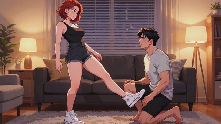 Ballbusting Stories #20: White Converse and Blushing Pride