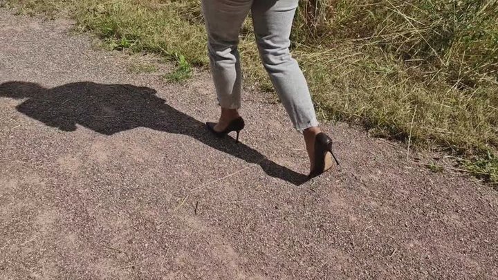 Stupid guy kicks my shoe into the lake HD mp4 1920x1080