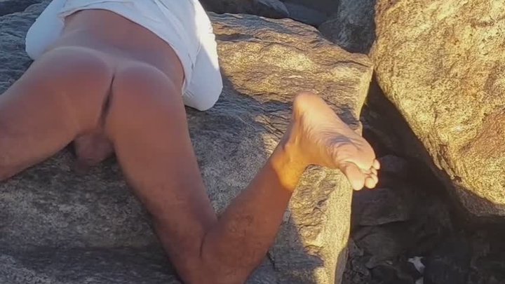 Ladysilva hot ass sexy on The beach 09