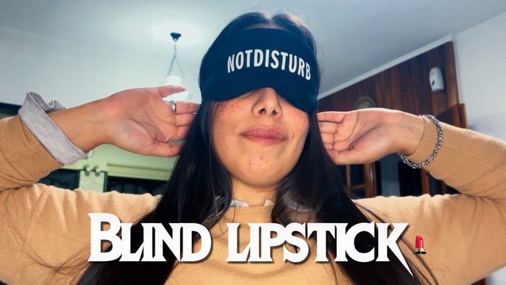 Blind lipstick