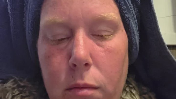 Sneezing while in robe