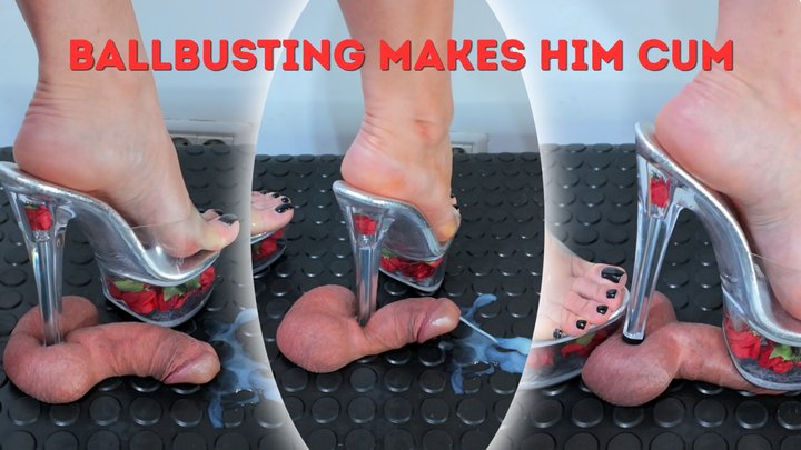 Unauthorized Cum From Ballbusting Part I: Stomped, Kicked & Punished