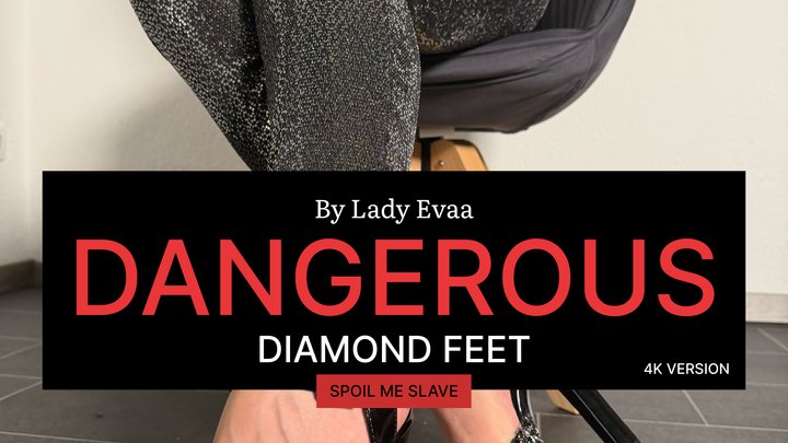 Dangerous Diamond - Extreme Sparkling Platform Heels | Lady Evaa | 4K Version