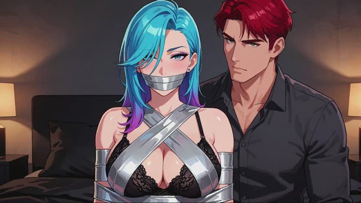 Tape Bondage Stories #1: Sealed Secrets and Double Depth
