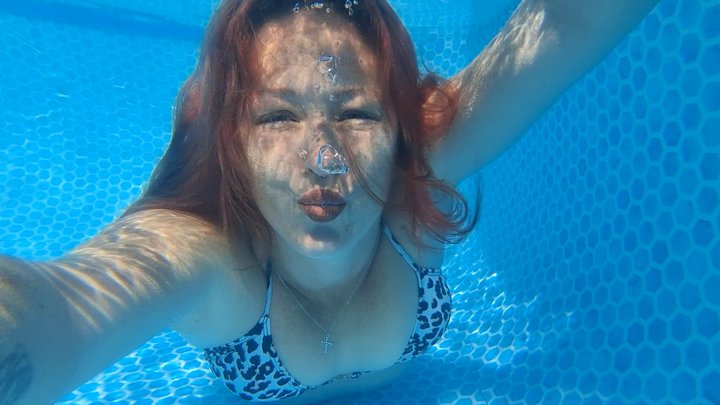 Lets go underwater and blow bubbles