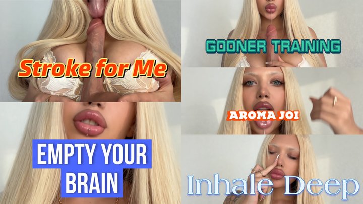 Inhale Deep Aroma Joi | Empty Your Brain & Stroke for Me