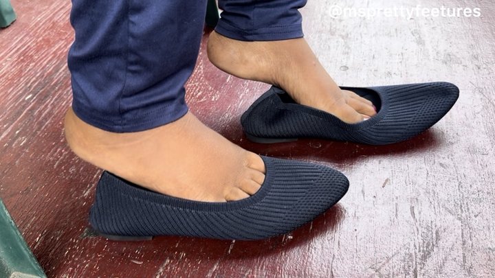 Blue Flats Shoeplay