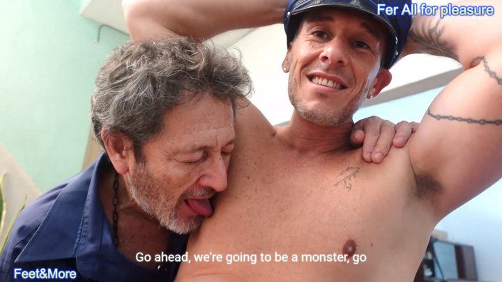 Stepbrothers start getting horny-nipples and armpits version