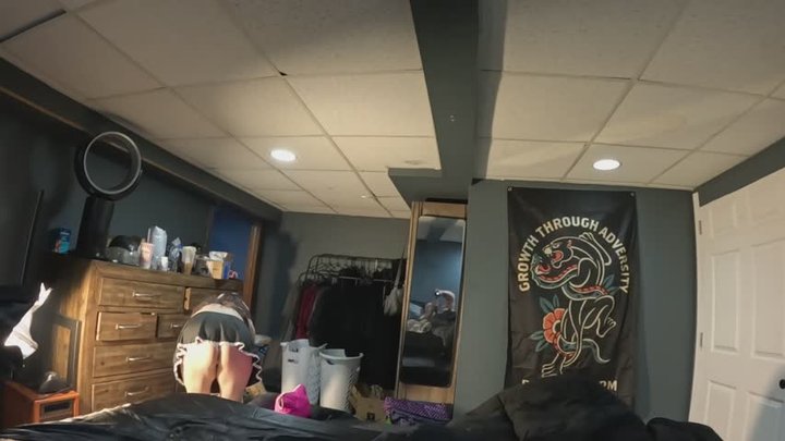 PAWG Maid for anal