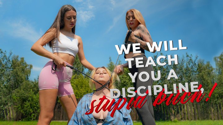 Time to Learn Some Discipline, Stupid Bitch! (720p)