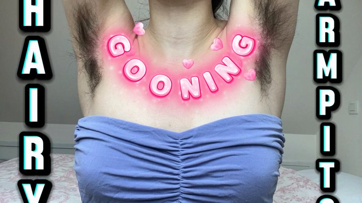 EXTREME HAIRY ARMPITS GOONING