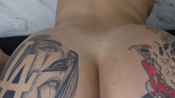 This big ass releases all my wettest farts into his cock, enjoy it all, my slave