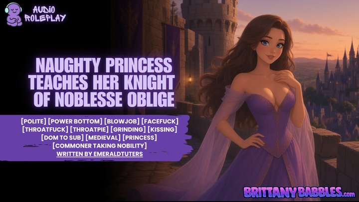 Naughty Princess Teaches Her Knight of Noblesse Oblige [Audio Roleplay] [Polite]