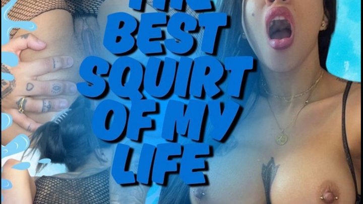 THE BIGGEST SQUIRT OF MY LIFE WITH RIDING CREAMPIE POV