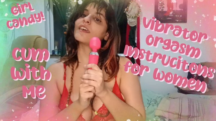 Cum with Me - Lesbian Masturbation Instructions for Women