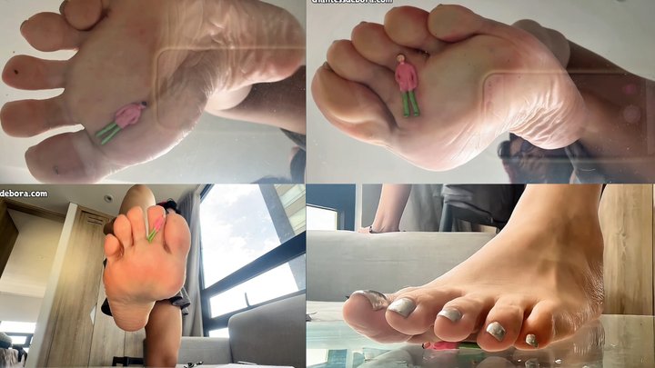 Giantess glass table
