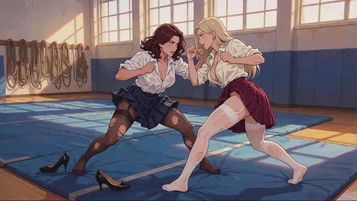 Female Fighting Stories #1: The Catfight for the Crown