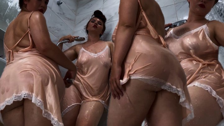 Wet Silk Dress