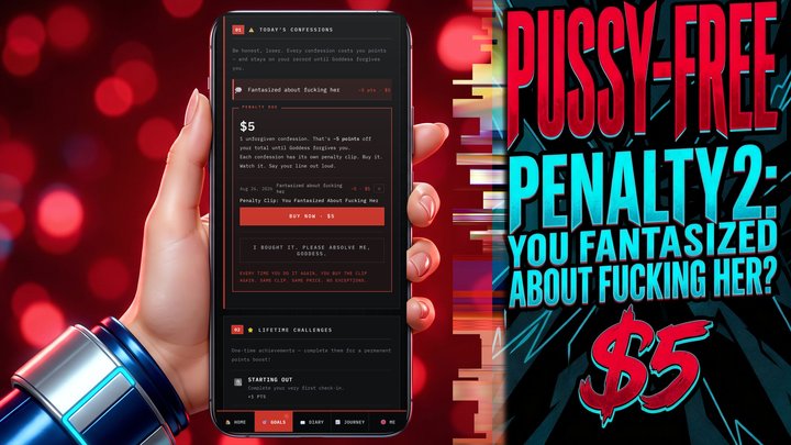 Pussy-Free Penalty: You Fantasized About Fucking Her?