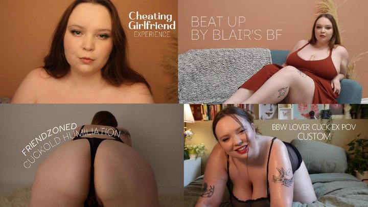 CUCKOLD HUMILIATION FEMDOM POV BUNDLE WITH BLAIR LEBLANC