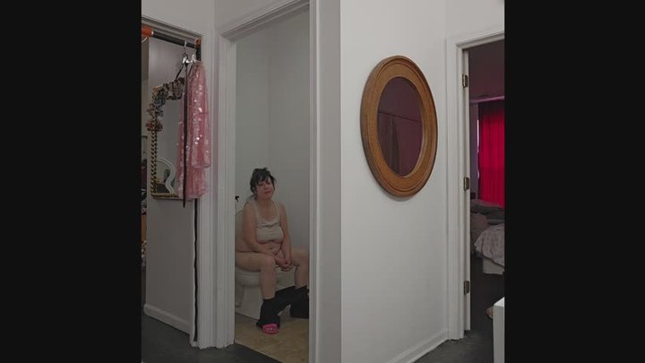 Humpday Pee w Huge Bouncing Tits In Your Face