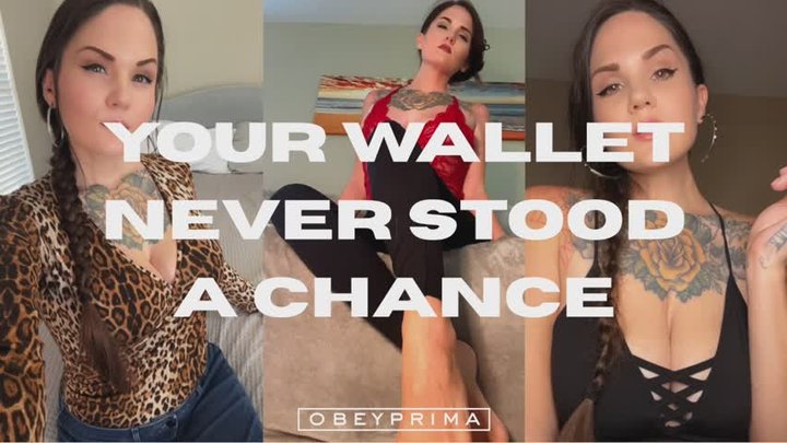 Your Wallet Never Stood A Chance