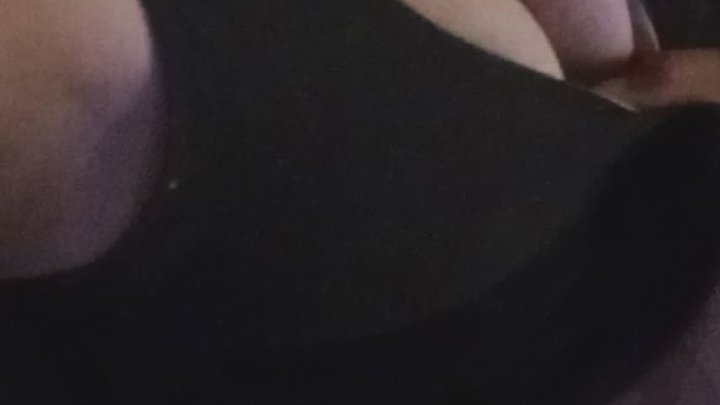 Watch my throat and big tits heave in my skin tight tank top. I just had to gag 