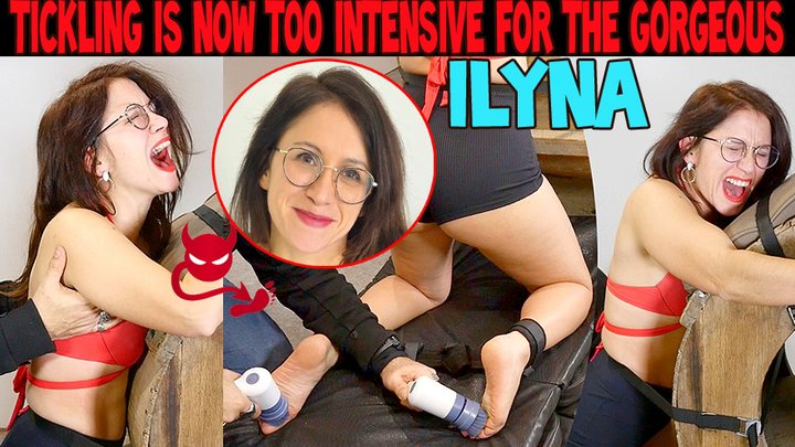 TICKLING IS NOW TOO INTENSIVE FOR THE GORGEOUS ILYNA - FULL HD MP4