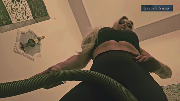 Sheela Sinner Strict Verbal Humiliation Vacuuming Punishment Giantess POV MOV