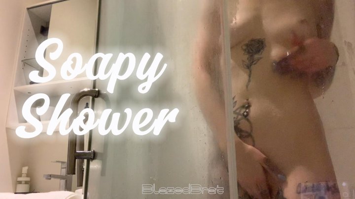 Steamy Shower Soapy Naked Dance Ass Glass Press Tease Wet | BlazedBrat