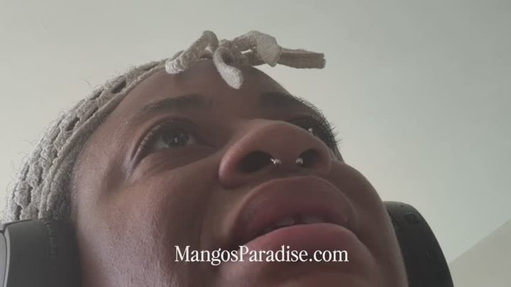Giant Snotty Nose | Ebony Giantess, Wide Nostrils, Sneezing with Temptress Mango