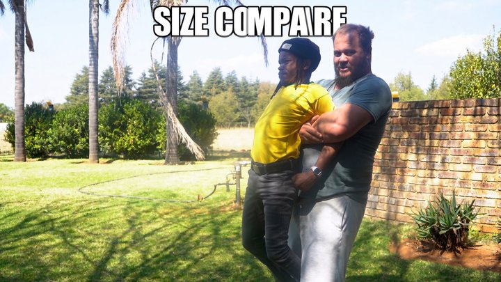 Size Compare and Lifting Harold