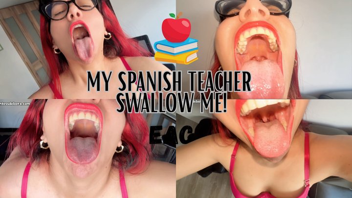 SPANISH TEACHER EAT ME