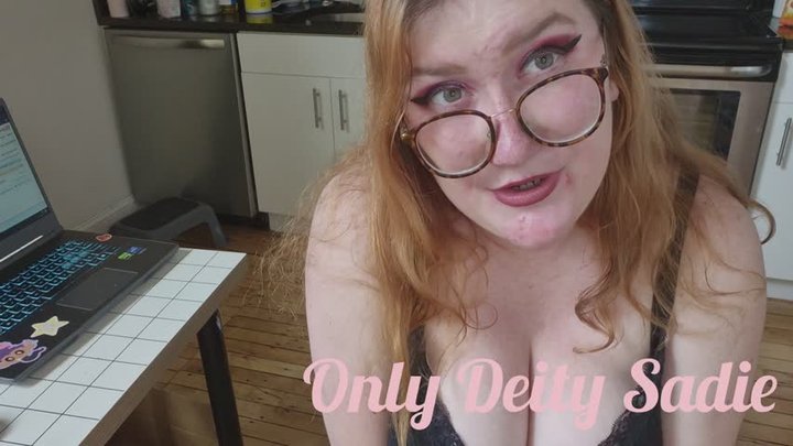 Deity Sadie's Newly Caged Cocklet - A Chastity Fantasy