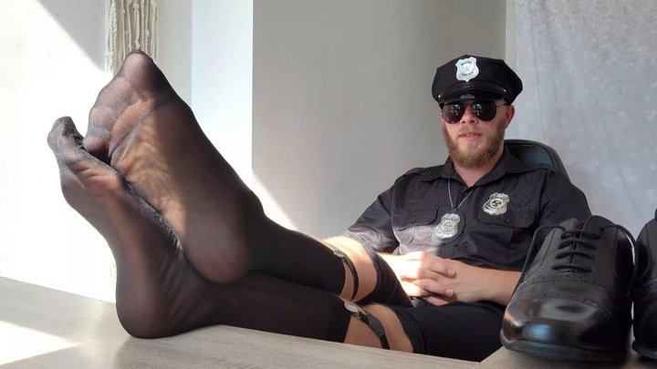 4K Side POV Peeping Tom Punishment - Your Arresting Officer Makes You Sniff His 