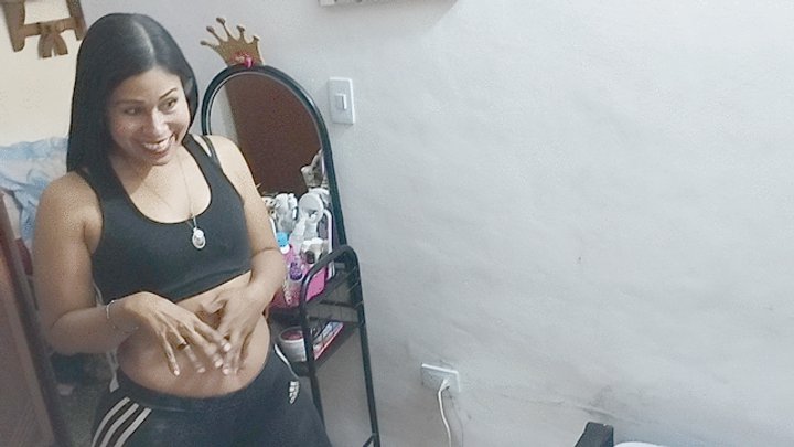 "FRANCIA'S REVENGE WITH BARBIE ON HER BELLY BUTTON"