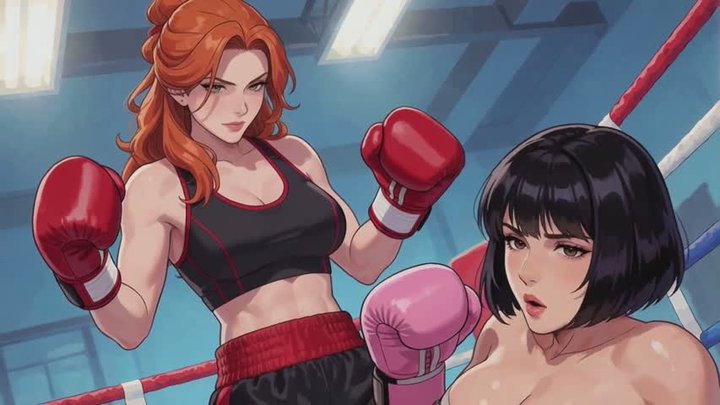 Mixed Boxing Stories #18B: Ring Lights and Surrendered Gloves (Animated)