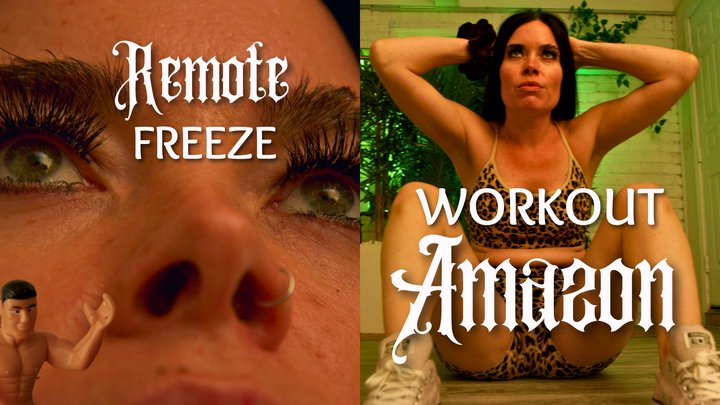 Tiny Explorer Remote Freezes Amazon Giantess Jasmin Jai Mid Workout
