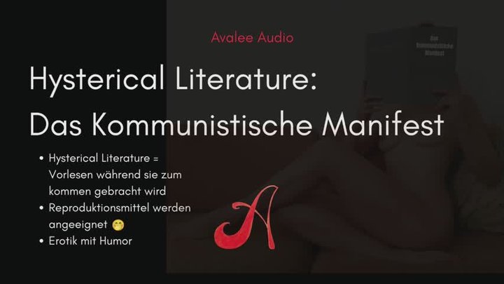 Das Kommunistische Manifest | Avalee Audio | German | Hysterical Literature | Me