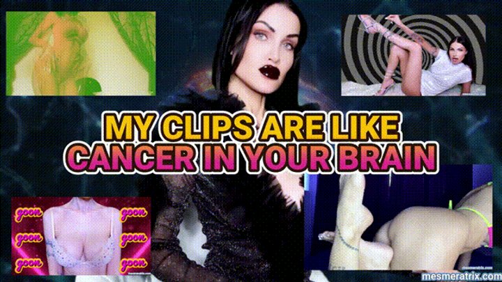 MY CLIPS ARE LIKE CANCER IN YOUR BRAIN