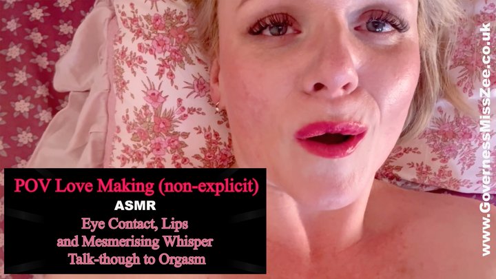 POV Love Making (non-explicit) Eye Contact, Lips and Mesmerising Whisper Talk-th