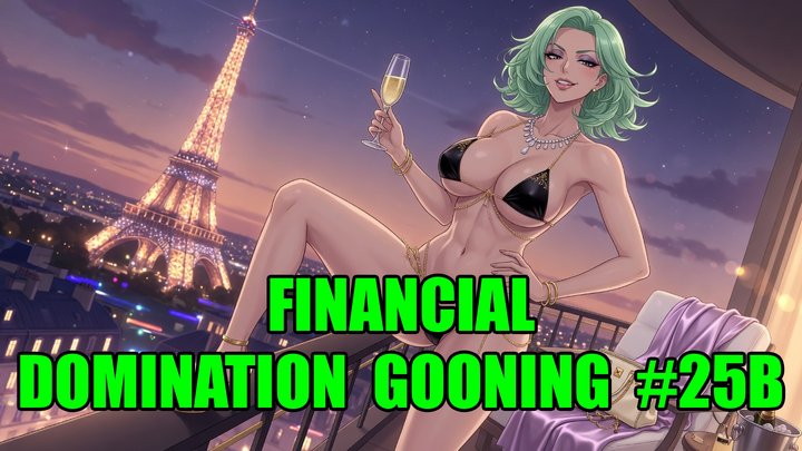 Financial Domination Gooning #25B: Wallet Melt Protocol (Animated)