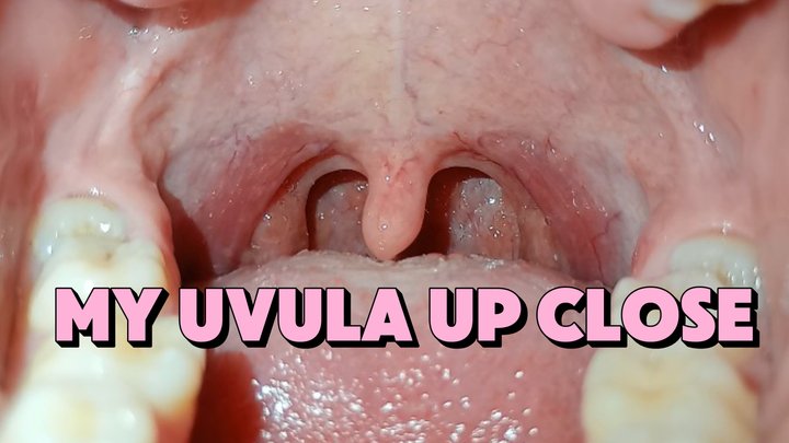 My uvula is very close, I breathe heavily to make it move