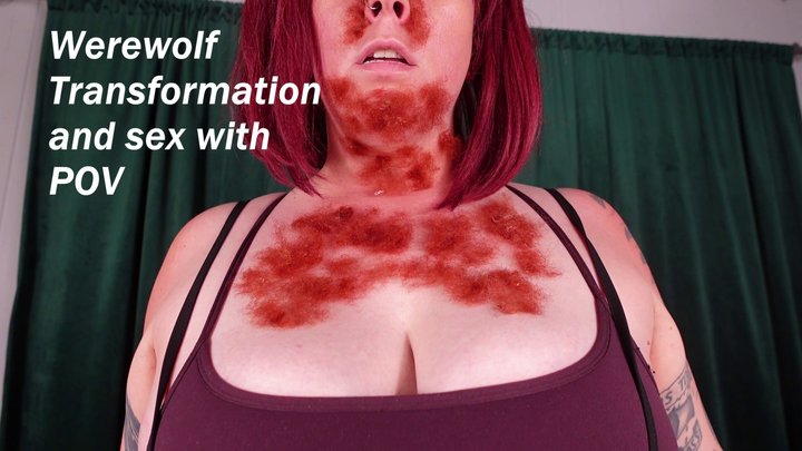 *1280x720* Werewolf Transformation and Growth on the Lunar Eclipse with POV Sex 