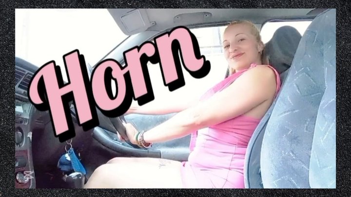 Honking my car horn