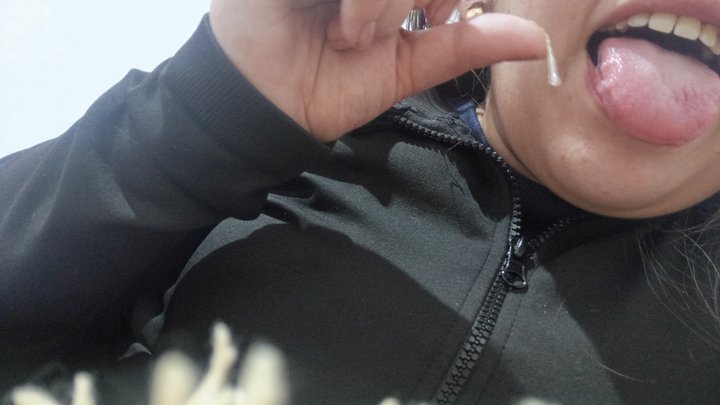 Naughty Lola - eats snot