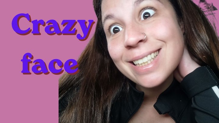 Watching you masturbate with a crazy look on your face