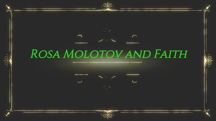 Rosa Molotov and Faith - CBT and human ashtray in latex